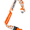 Extrifit Key ring orange/white Extrifit