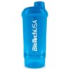 BioTech Šejkr 500 ml + 150 ml blue