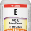 Webber Naturals E 400 IU 120 tob