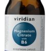 Viridian Magnesium Citrate with B6 90 cps