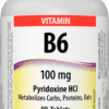 Webber Naturals Vitamin B6 90 tablet