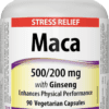 Webber Naturals Maca with Ginseng 500/200 mg 90 cps