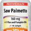 Webber Naturals Saw Palmetto 90 tobolek