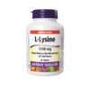 Webber Naturals L-lysine 1000 mg 60 tbl